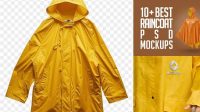 1302+ Raincoat Mockup Psd Free Include TIFF