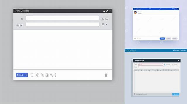 1304+ Email Window Mockup Psd Best for Showcase
