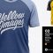 1316+ Raglan Tshirt Mockup Free Graphic Design Resource