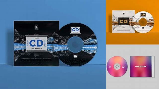 1321+ Cd Mockup Online Easy to Use PSD