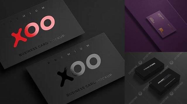 1329+ Spot Uv Business Card Mockup Easy Editable