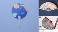 1330+ Hand Fan Mockup Best for Showcase