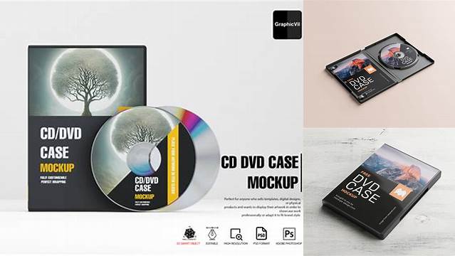 1333+ Dvd Case Mockup Free Creative Design