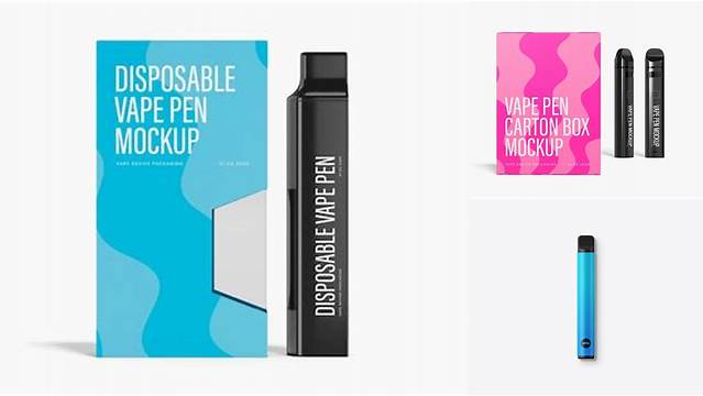 1337+ Vape Pen Mockup Best Free Mockup PSD