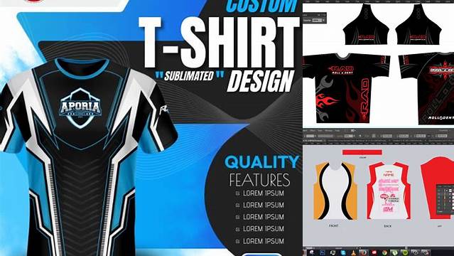 1340+ Sublimation T Shirt Template Ai Elegant and Stylish Free PSD