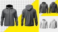 1346+ Windbreaker Jacket Mockup Psd Free Smart PNG Image