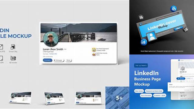 1354+ Linkedin Mockup Hight Resolution