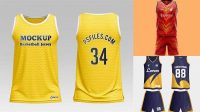 1357+ Basketball Jersey Mockup Free Download Creative Design File