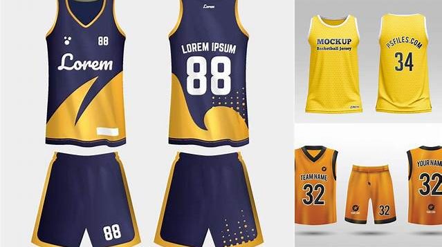 1361+ Basketball Jersey Mockup Free Download Download Free