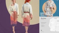 1361+ Robe Mockup Free Free PSD