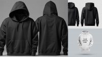 1361+ Template Hoodie Polos High-Quality Editable PSD