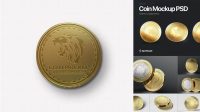 1369+ Coin Mockup Free Modern PSD Templates