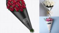 1374+ Bouquet Mockup Best for Showcase