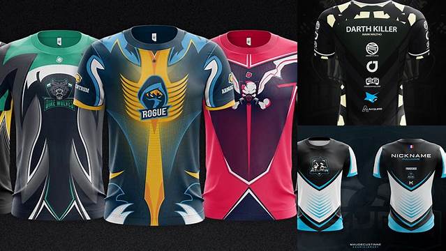 1374+ Mockup Jersey Esport Cdr Editable Photoshop File