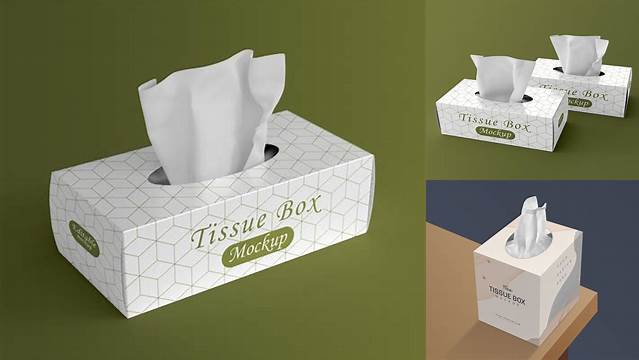 1376+ Tissue Box Mockup Free Download Elegant Photoshop Mockup