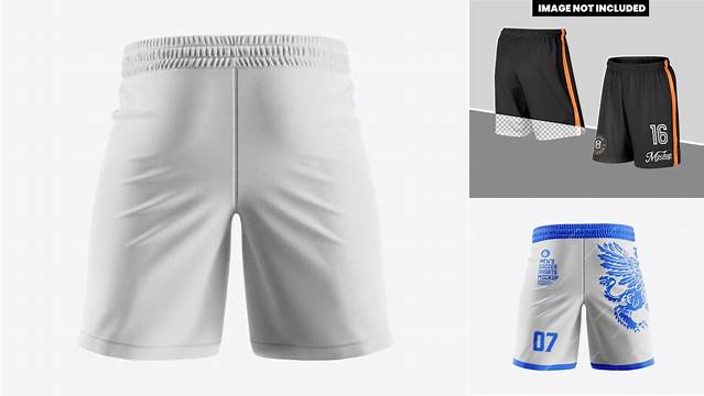 1385+ Soccer Shorts Mockup Versatile and Modern PSD Mockup