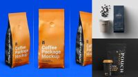 1386+ Coffee Packaging Mockup Free Free PSD