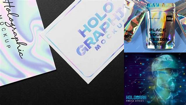 1388+ Hologram Mockup Creative PSD Resources