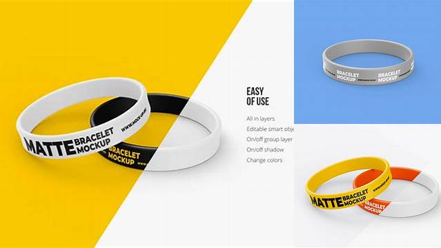 1398+ Free Bracelet Mockup Hight Resolution