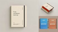 1403+ Notebook Mockups Customizable Design Files