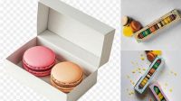 1405+ Macaron Box Mockup Easy Editable