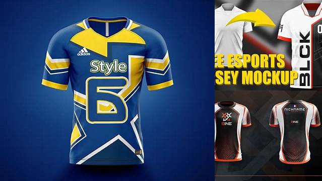 1405+ Mockup Jersey Gaming Download Free