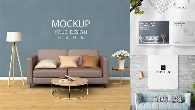 1416+ Furniture Mockup Include TIFF