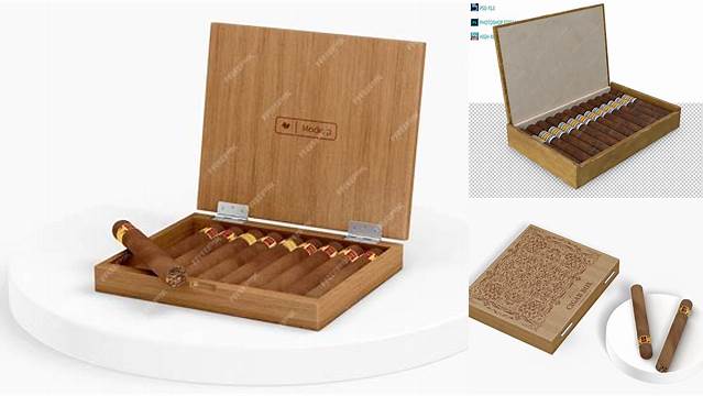 1419+ Cigar Box Mockup Professional PSD Template