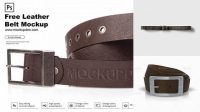 1424+ Belt Mockup PSD Free Download