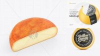 1428+ Cheese Wheel Mockup Smart Layer PSD