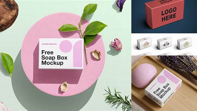 1437+ Soap Box Mockup Psd Free Download Free PSD