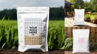 1439+ Fertilizer Bag Mockup Hight Resolution