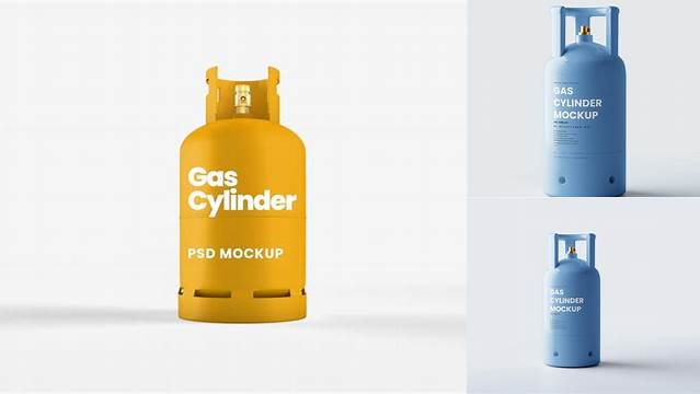 1450+ Gas Cylinder Mockup PSD Download