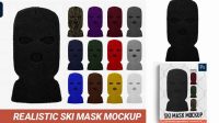 1457+ Ski Mask Mock Up Download Free