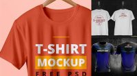 1460+ Sublimation T Shirt Mockup Free PSD