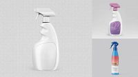 1462+ Trigger Spray Bottle Mockup Free PSD Download