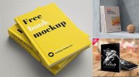 1472+ Book Mockup Psd Photoshop Resource Free