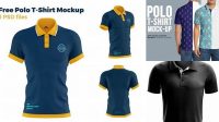 1491+ Polo Mockup Free Best for Showcase