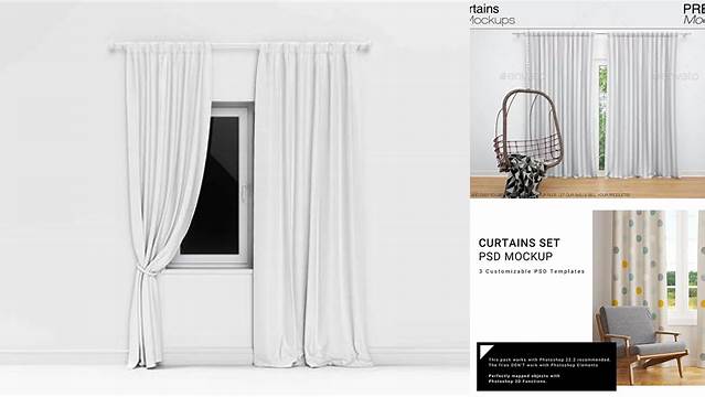 1497+ Curtains Mockup Pack Free Download Best Free Resource