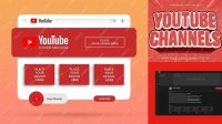 1504+ Youtube Channel Mockup Easy Editable