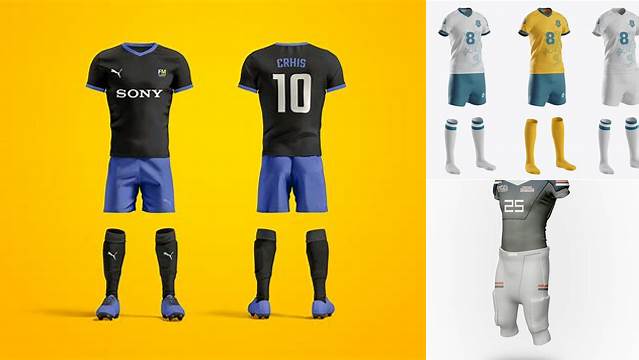 1513+ Football Kit Psd PSD File for Designers