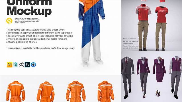 1524+ Uniform Mockup Free Download Download Free PSD