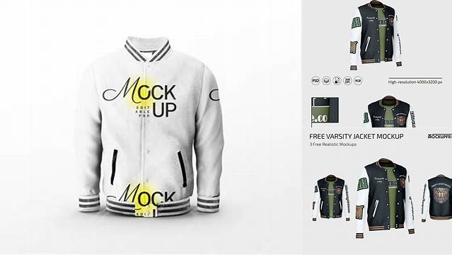 1524+ Varsity Jacket Mockup Psd Digital Download