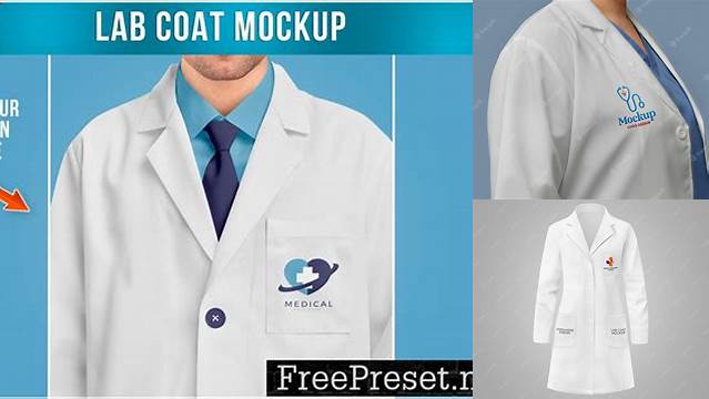 1530+ Lab Coat Mockup Psd Free Best for Showcase