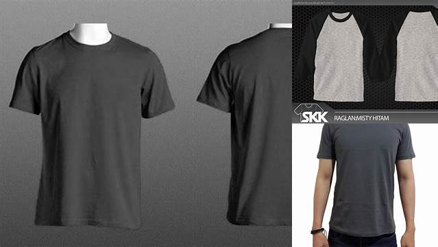 1533+ Mock Up Kaos Abu Misty High-Quality Editable PSD