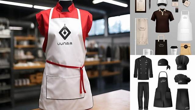 1533+ Restaurant Uniform Mockup Free Download High-Resolution PSD Download