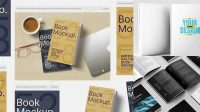 1536+ Free Online Book Mockup Generator Free Download Design Mockup