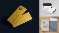 1538+ Envelope Mockup Freepik Free PSD