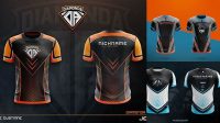 1541+ Esport Jersey Mockup Free PSD Download