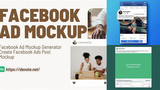 1544+ Facebook Ad Mockup Generator High Resolution